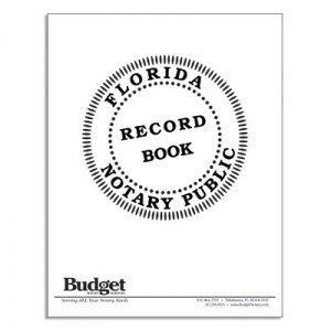 Florida Notary Public Record Book